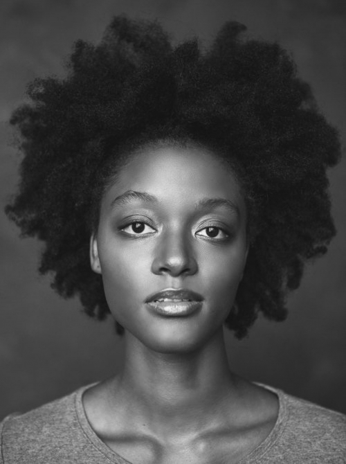 Black-and-white headshot of Jalisa Roberts